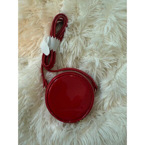 NWOT Marc Jacobs Round Small Red Patent Leather Purse - Picture 6 of 14